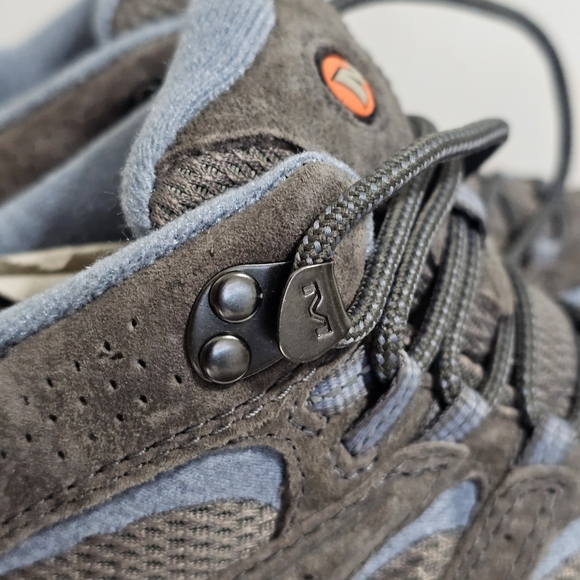 Merrell Women's Moab 3 Mid Waterproof Hiking Boot 7 Granite - Picture 9 of 16